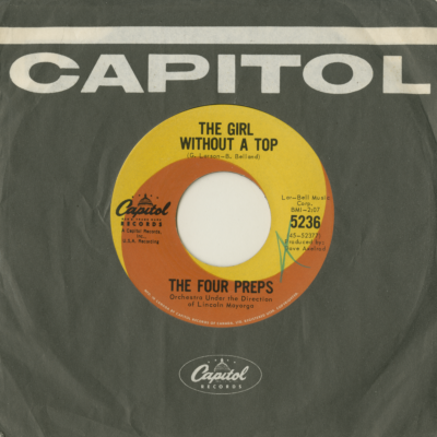 The Girl Without A Top / Two Wrongs Don't Make A Right