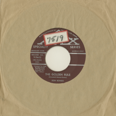 The Golden Rule / Wall To Wall Tears