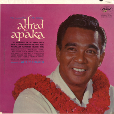 The Golden Voice Of The Islands Alfred Apaka