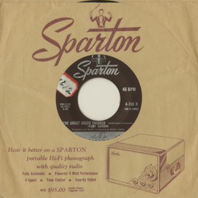 The Great Great Thinker / Deep In Love (1959)