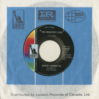 The Greatest Love / Thin Little Simple Plain Little Girl