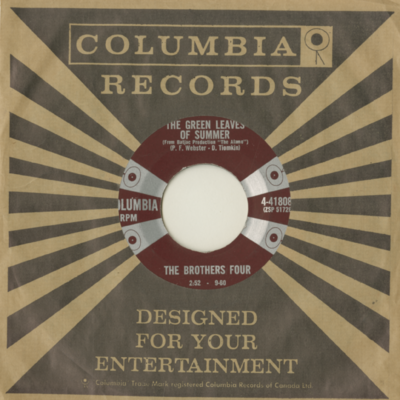 The Green Leaves Of Summer / Beautiful Brown Eyes