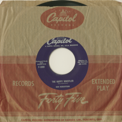 The Happy Whistler / You're Free To Go (1956)