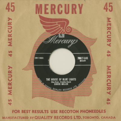 The House Of Blue Lights / Can't Help Wondering (1955)