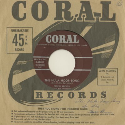 The Hula Hoop Song / So Shy