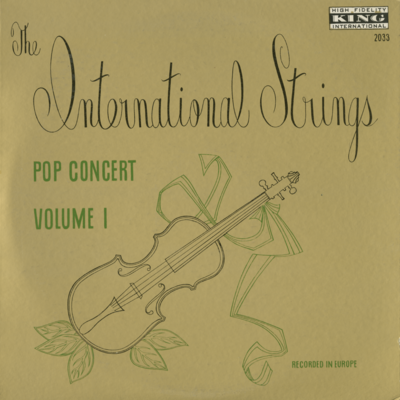 The International Strings Pop Concert Vol 1  