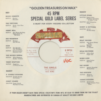 The Jungle / Long Gone Baby