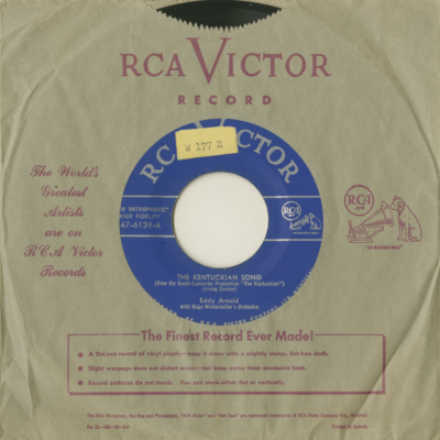 The Kentuckian Song / The Cattle Call (1955)