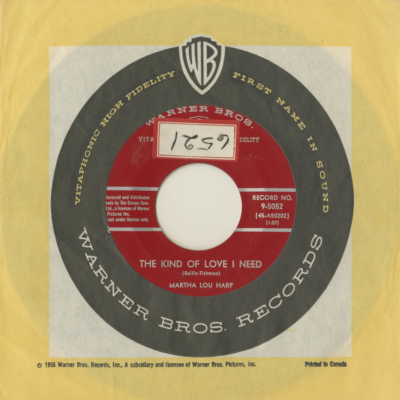 The Kind Of Love I Need / Tell Me You Love Me (1959)