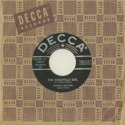 The Knoxville Girl / Which One Is To Blame