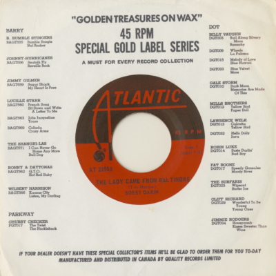 The Lady Came from Baltimore / I Am