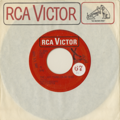 The Last Thing On My Mind / Love Is Worth Living