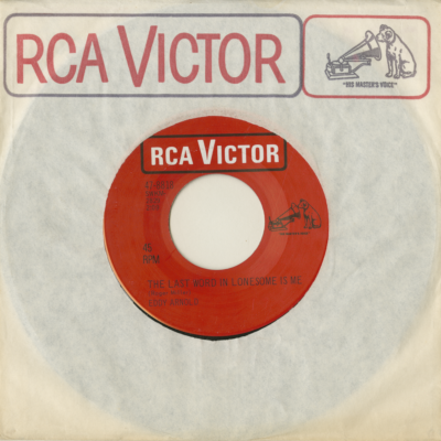 The Last Word In Lonesome Is Me / Mary Claire Melvina Rebecca Jane