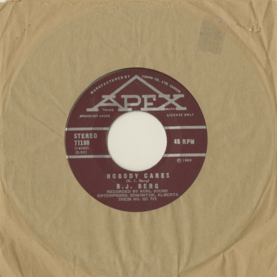 The Laughing Song / Nobody Cares (1969)