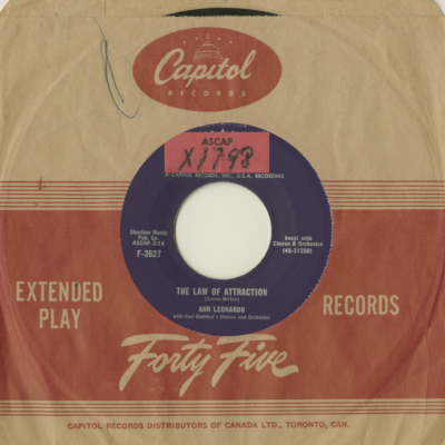 The Law Of Attraction / Now Is The Time (1957)