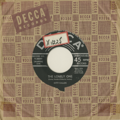 The Lonely One / How About Me