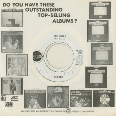 The Loner / Don't Run Away From Love (1969)