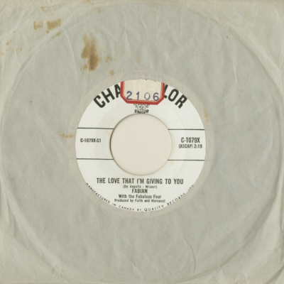 The Love That I'm Giving You / You're Only Young Once (1961)