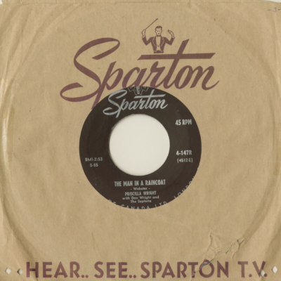 The Man In The Raincoat / I Wanna Dance To A Mambo Combo (1955)