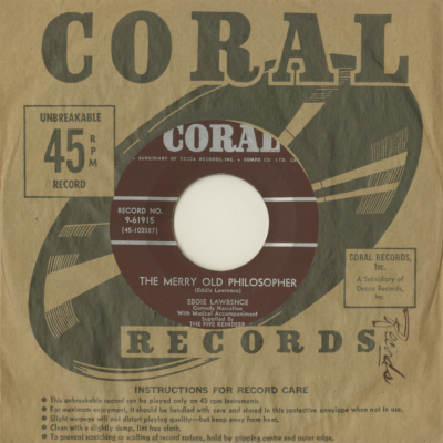 The Merry Old Philosopher / That Holiday Spirit (1957)