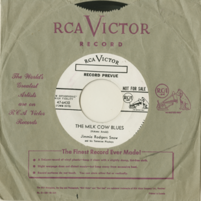 The Milk Cow Blues / It Won't Do No Good