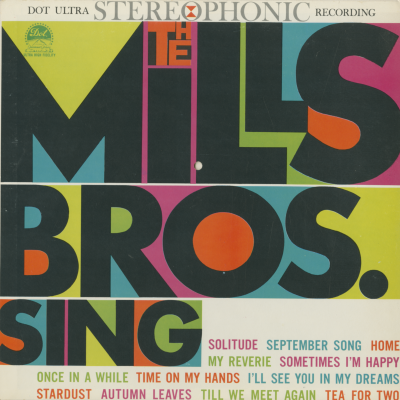 The Mills Brothers Sing