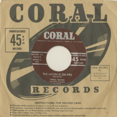 The Moon Is On Fire / Let Me Go Lover