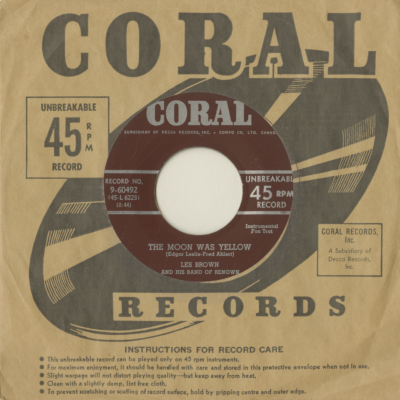 The Moon Was Yellow / Deep Purple