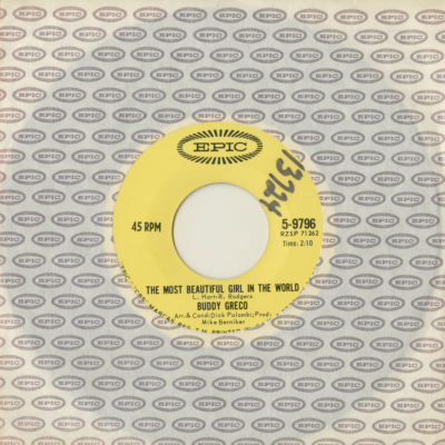 The Most Beautiful Girl In The World / You Win Again