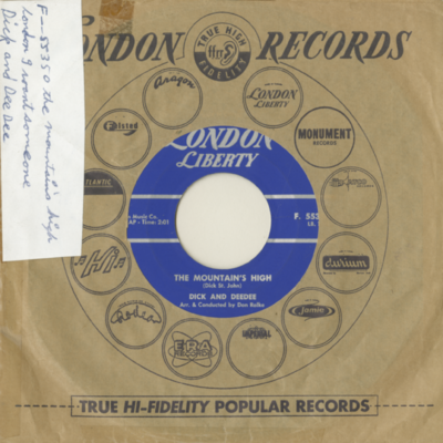 The Mountain's High / I Want Someone