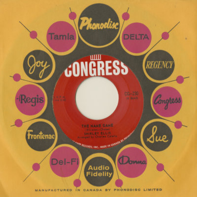 The Name Game / Whisper To The Wind (1964)