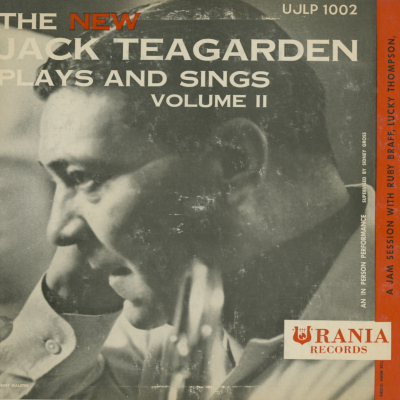 The New Jack Teagarden Plays And Sings Volume II