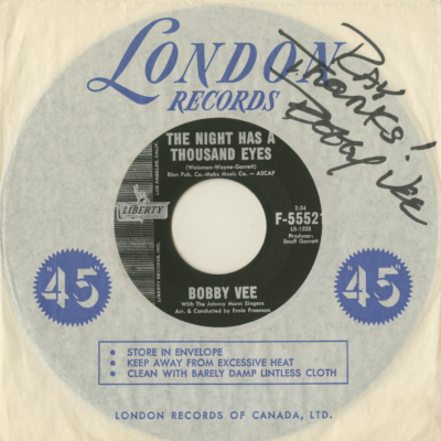 The Night Has A Thousand Eyes / Anonymous Phone Call