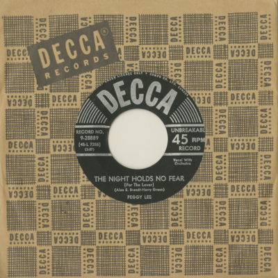 The Night Holds No Fear / Apples, Peaches And Cherries