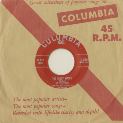 The Night Watch / Suddenly There's A Valley