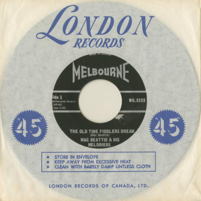 The Old Fiddlers Dream / Maple Sugar Blues (1966)