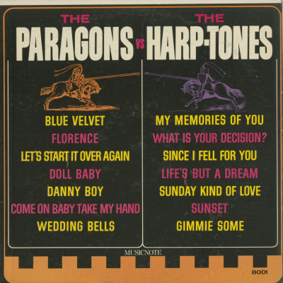 The Paragons Vs The Harp-Tones
