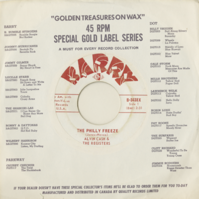 The Philly Freeze / No Deposit No Return (1966)