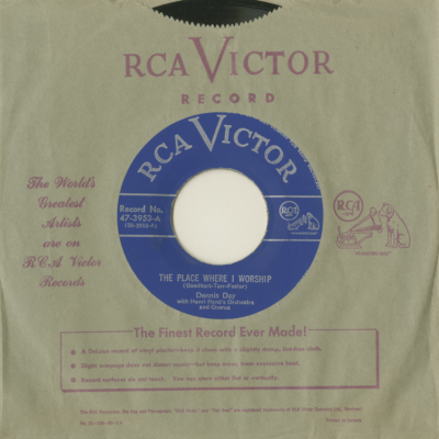 The Place Where I Worship / And You'll Be Home (1950)