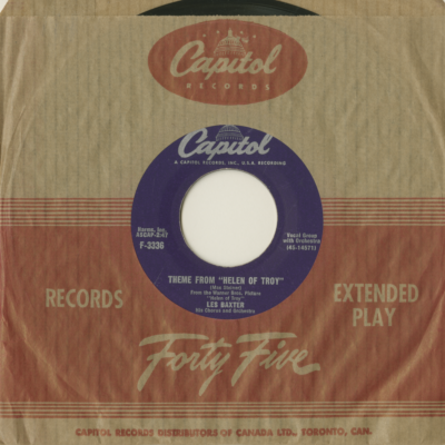 Theme From Helen Of Troy / The Poor People Of Paris (1956)