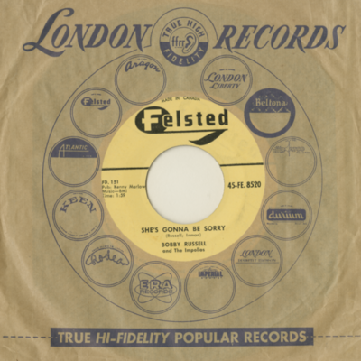 The Raven / She's Gonna Be Sorry (1958)