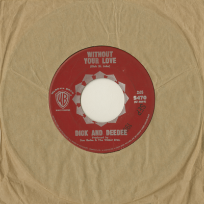 The Riddle Song / Without Your Love (1964)