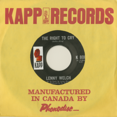 The Right To Cry / Until The Real Thing Comes Along