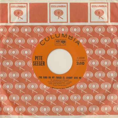 The Ring On My Finger Is Johnny Give Me / Healing River