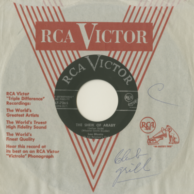 The Sheik Of Araby / Eh Marie Eh Marie