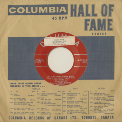 The Song From Moulin Rouge / Swedish Rhapsody