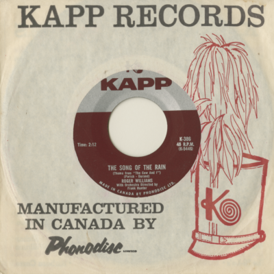 The Song Of The Rain / A Lover's Symphony