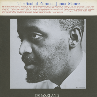 The Soulful Piano Of Junior Mance