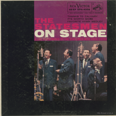 The Statesmen On Stage (1960)