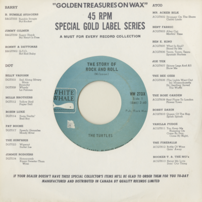 The Story Of Rock And Roll / Can't You Hear The Cows (1968)